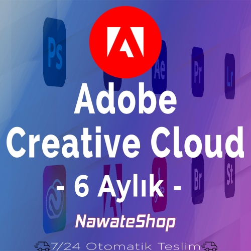  Crack Değil Adobe CC 6 Ay Lisans - Güvenilir ve Garantili Teslimat